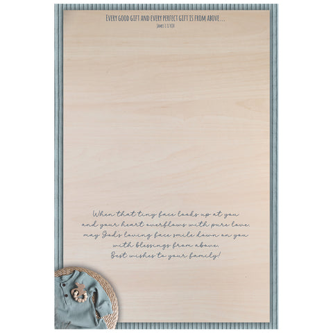 Little Miracle Baby Boxed Cards FT22693 inside of card 2
