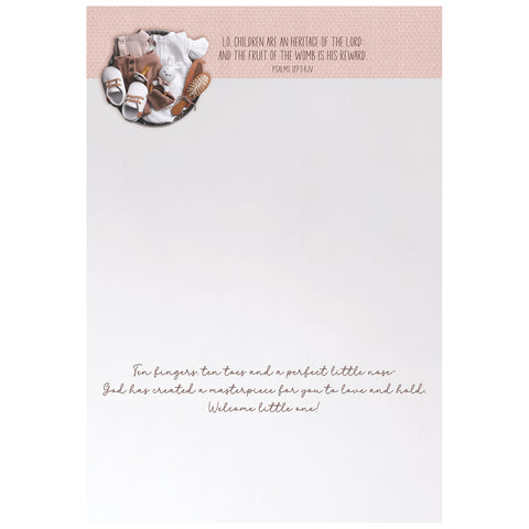 Little Miracle Baby Boxed Cards FT22693 inside of card 3