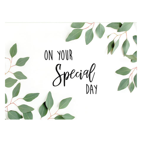 Eucalyptus Birthday Boxed Cards FT22693 card 1