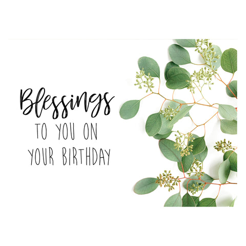 Eucalyptus Birthday Boxed Cards FT22693 card 2