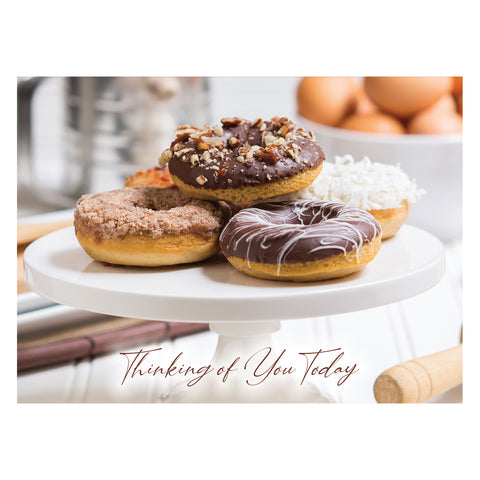 Donuts Thinking of You Boxed Cards FT22695 front of card 1