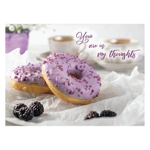 Donuts Thinking of You Boxed Cards FT22695 front of card 2