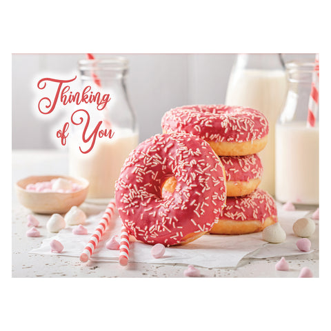 Donuts Thinking of You Boxed Cards FT22695 front of card 4