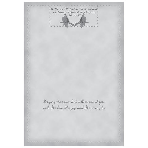 Hummingbirds Get Well Boxed Cards FT22722 inside of card 3