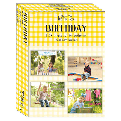 Summer Joys Birthday Boxed Cards FT22723