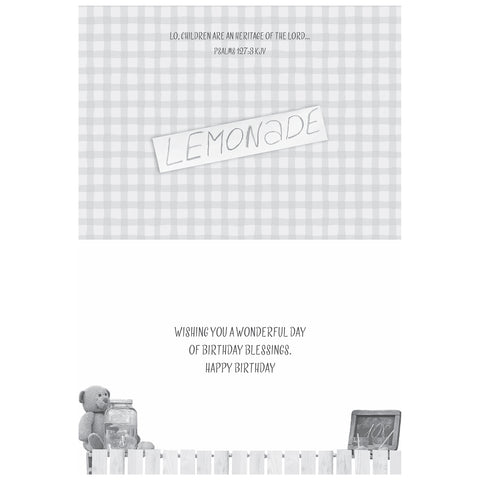 Summer Joys Birthday Boxed Cards FT22723 inside of card 3