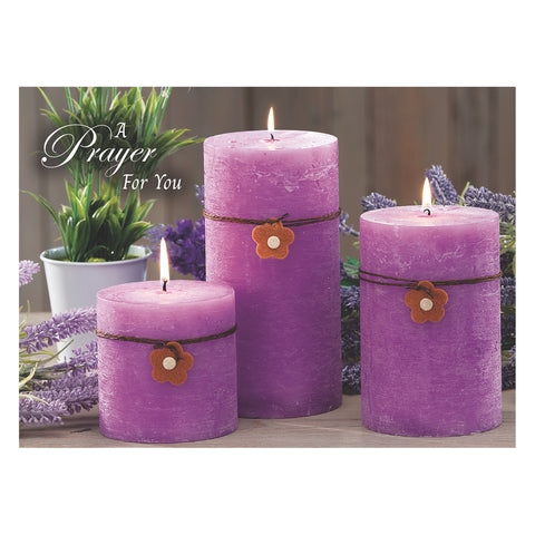 Candles Get Well Boxed Cards FT22726 front of card 3