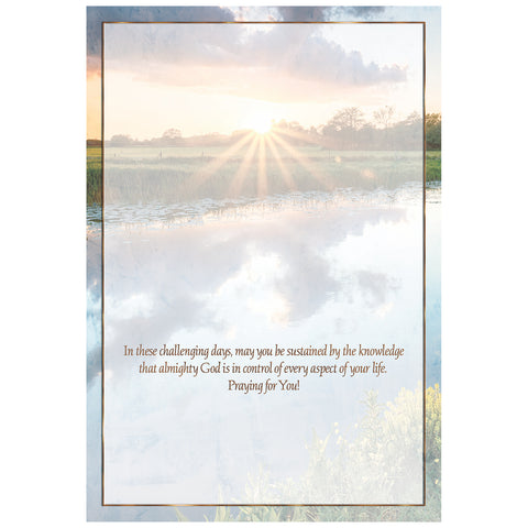 Rays of Light Praying For You Boxed Cards FT22727 inside of card 2
