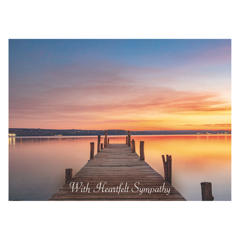 Coastal Sympathy Boxed Cards FT22728 front of card 4
