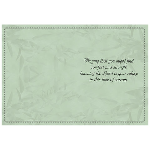 Plants Sympathy Boxed Cards FT22729 inside of card 4