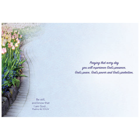 Flower Garden Praying For You Boxed Cards FT22730 inside of card 2