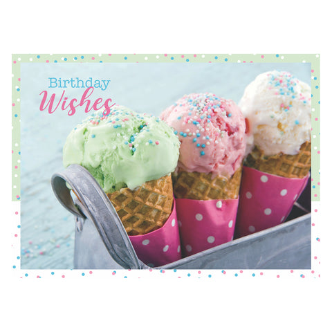 Sweet Treats Birthday Boxed Cards FT22732 front of card 1