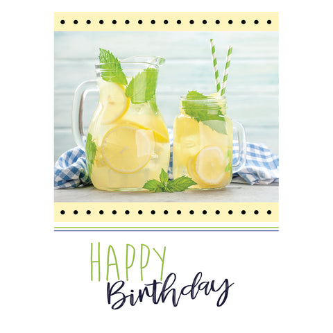 Lemons Birthday Boxed Cards FT22733 front of card 4