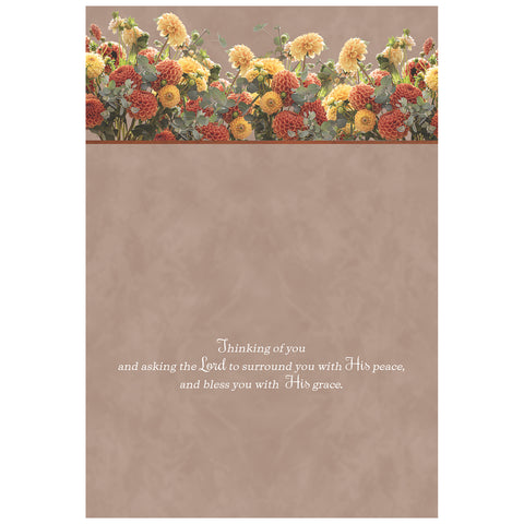 Floral Thoughts Thinking of You Boxed Cards FT22735 inside of card 2