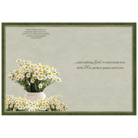 Floral Thoughts Thinking of You Boxed Cards FT22735 inside of card 3