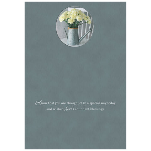 Floral Thoughts Thinking of You Boxed Cards FT22735 inside of card 4