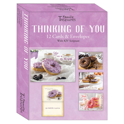 Donuts Thinking of You Boxed Cards FT22695