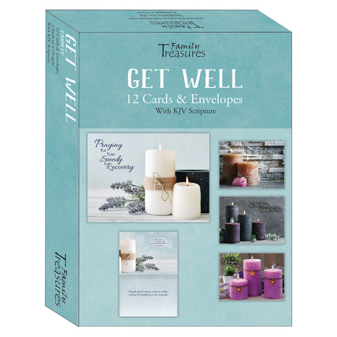 Candles Get Well Boxed Cards FT22726