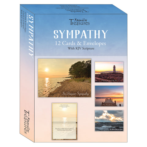 Coastal Sympathy Boxed Cards FT22728