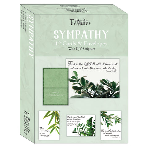 Plants Sympathy Boxed Cards FT22729