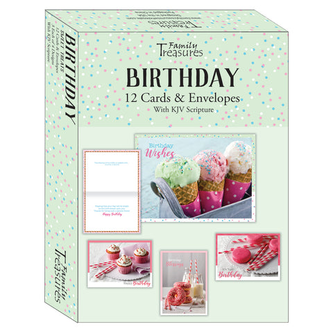 Sweet Treats Birthday Boxed Cards FT22732