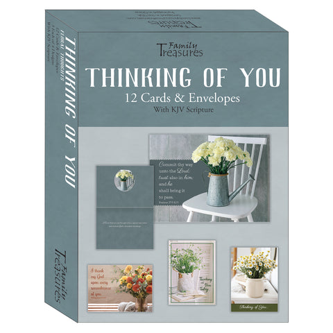 Floral Thoughts Thinking of You Boxed Cards FT22735
