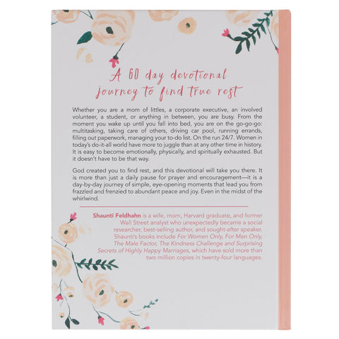 Back Cover of Find Rest Devotional