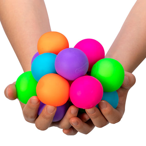 Person Holding Globs
