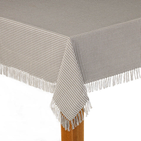 Homespun Tablecloths with Fringe