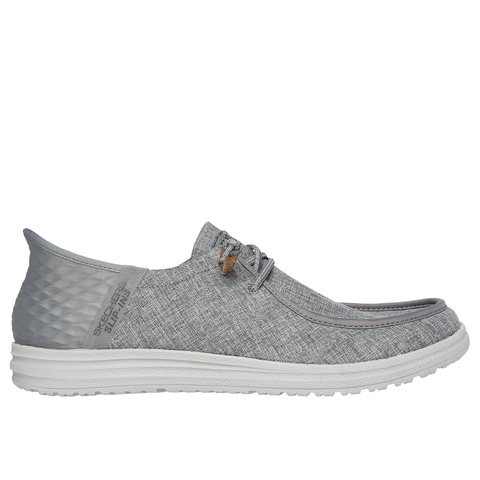 Gray Men's Slip-ins Relaxed Fit, Melson - Vaiden