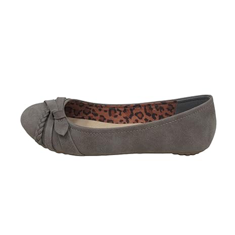 Gray Women's Mayday Ballet Flats