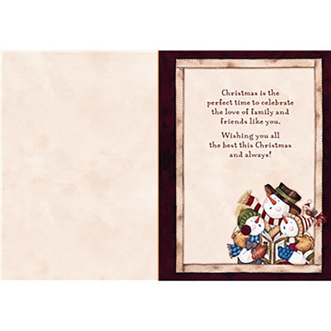 We Wish You A Merry Christmas Card Inside