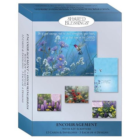 Hummingbirds Boxed Encouragement Cards 22768