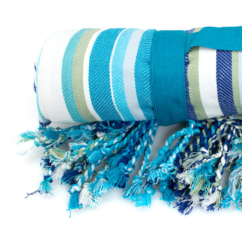 Tropical Fringed Beach Blanket