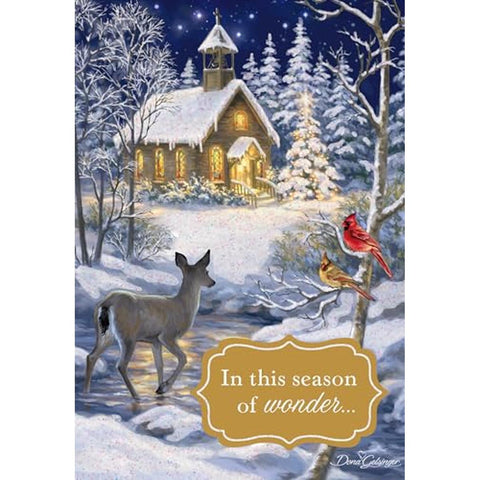 In This Season of Wonder, Christmas Boxed Christmas Cards U4234