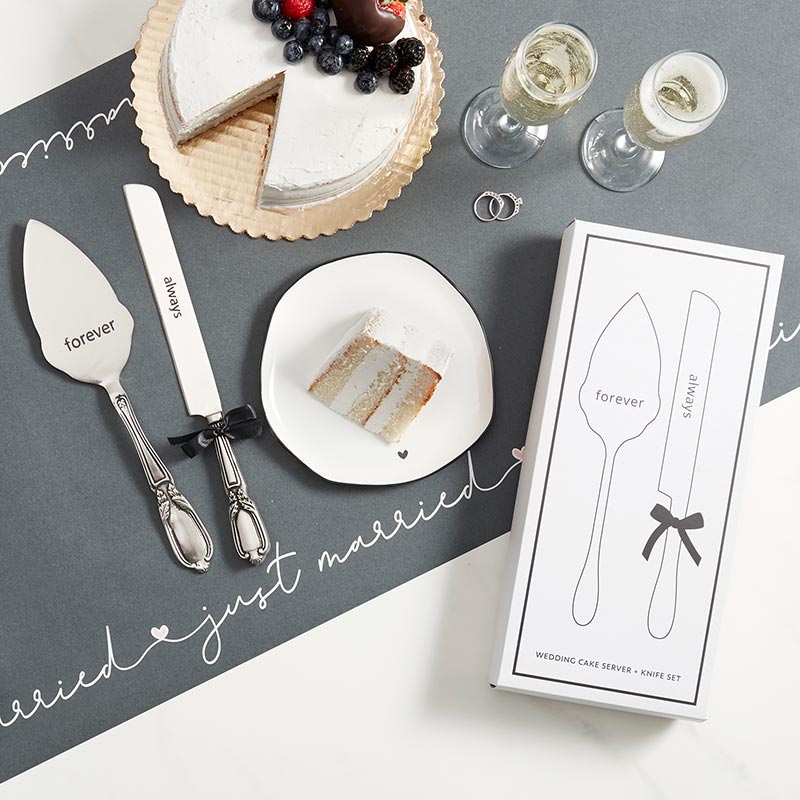 Nuestra Boda Cake Server & Knife Set - Joyful Events Store