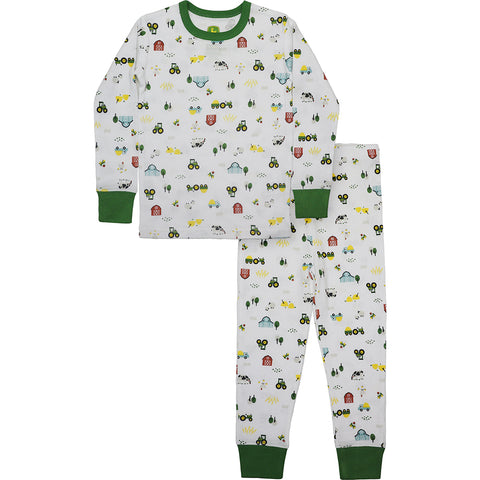 Boys' Farmland PJ Set J4S329WT