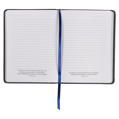 lined pages with Scripture verses