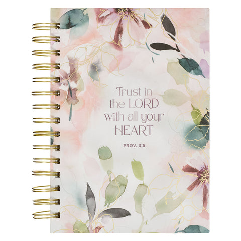 Front Cover of Trust in the Lord Wirebound Journal JLW181