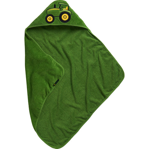 Baby's Tractor Hooded Towel JSZ346GN