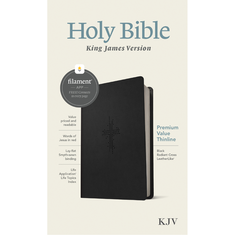 KJV Premium Value Thin line Bible, Filament Enabled 605