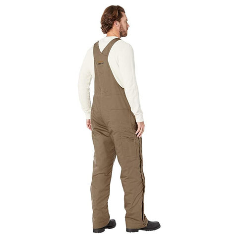 Big and Tall Men's Rebar DuraCanvas Stretch Insulated Bib Overalls 10032505 B