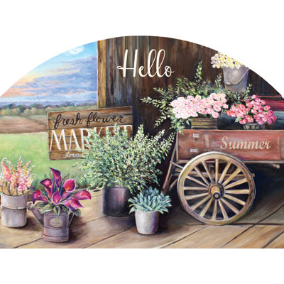 Spring & Summer Outdoor Decor Plaque La Rhonda