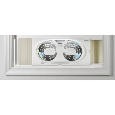 Lasko fan in window