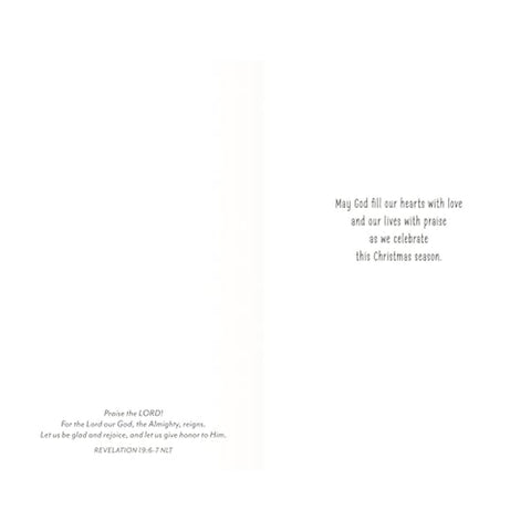 Let Us Be Glad and Rejoice Boxed Christmas Cards U4237