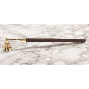 Brass and Wood Candle Snuffer M2304