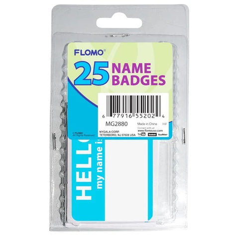 25 Name Badges MG2880