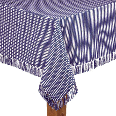 Homespun Tablecloths with Fringe