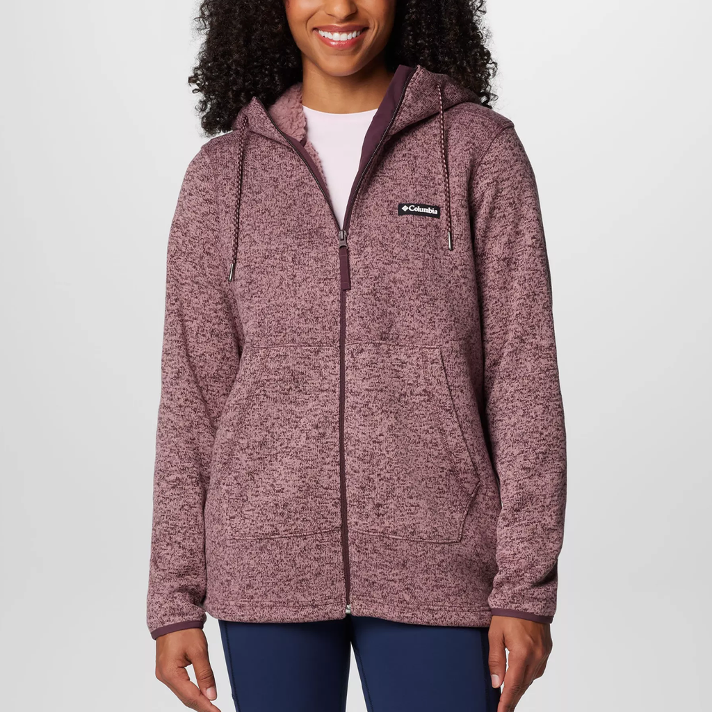 Sherpa sweater womens shop