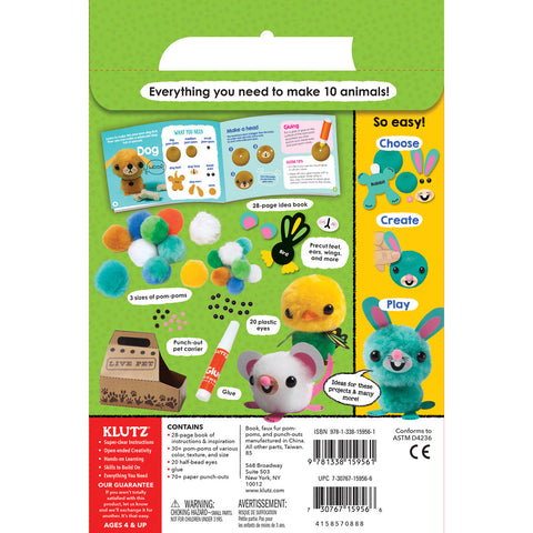 Klutz Pom Pom Pet Shop